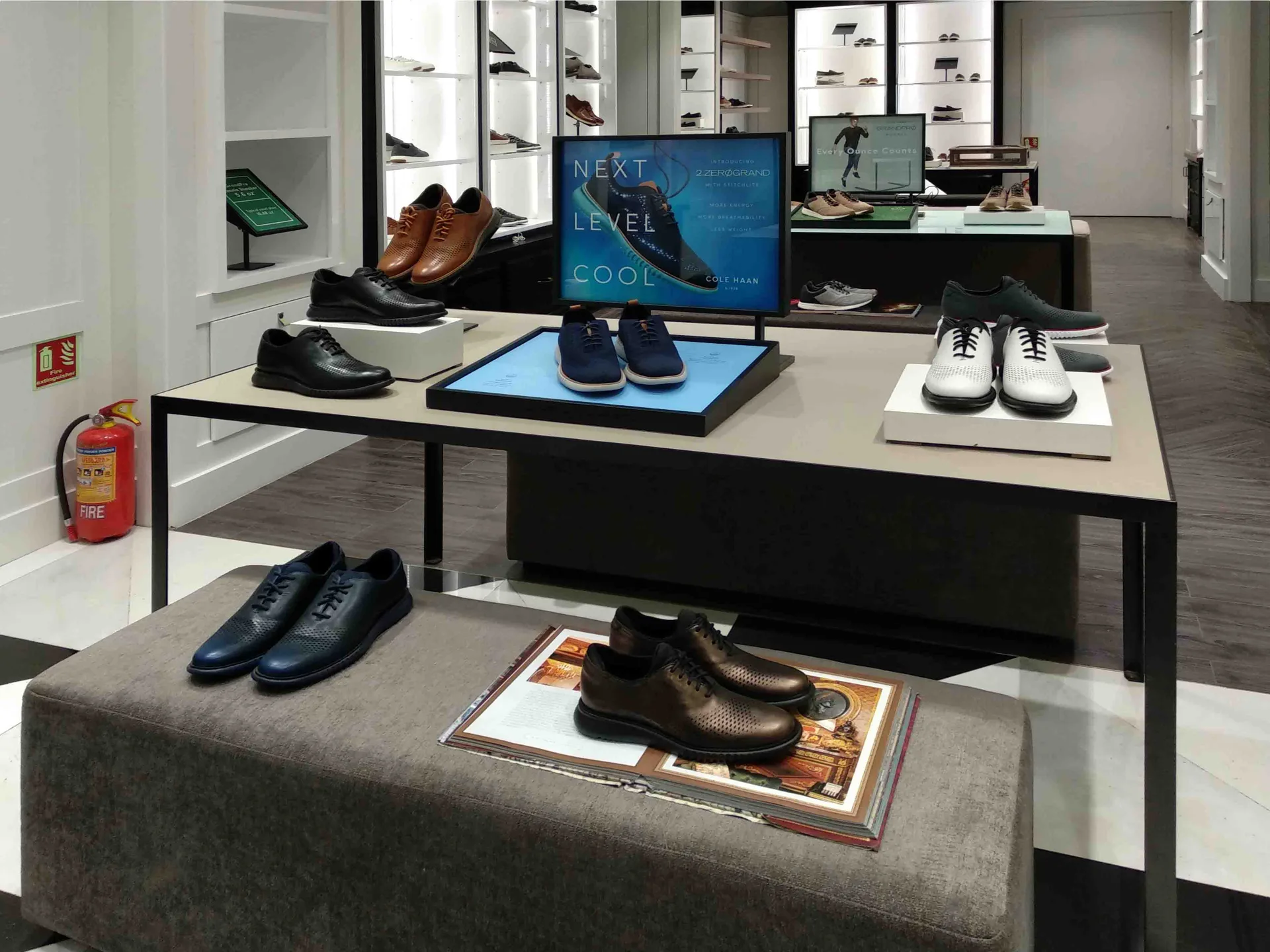 Cole Haan store visual merchandising by Divya Vandal, view 7