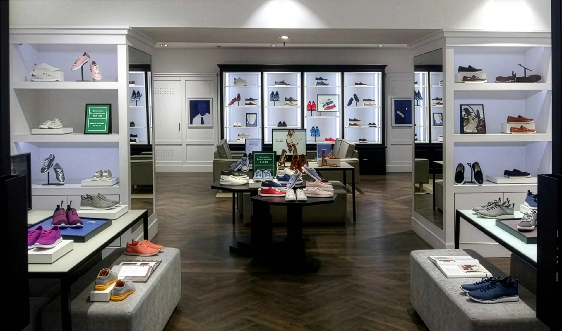 Cole Haan store visual merchandising by Divya Vandal, view 16