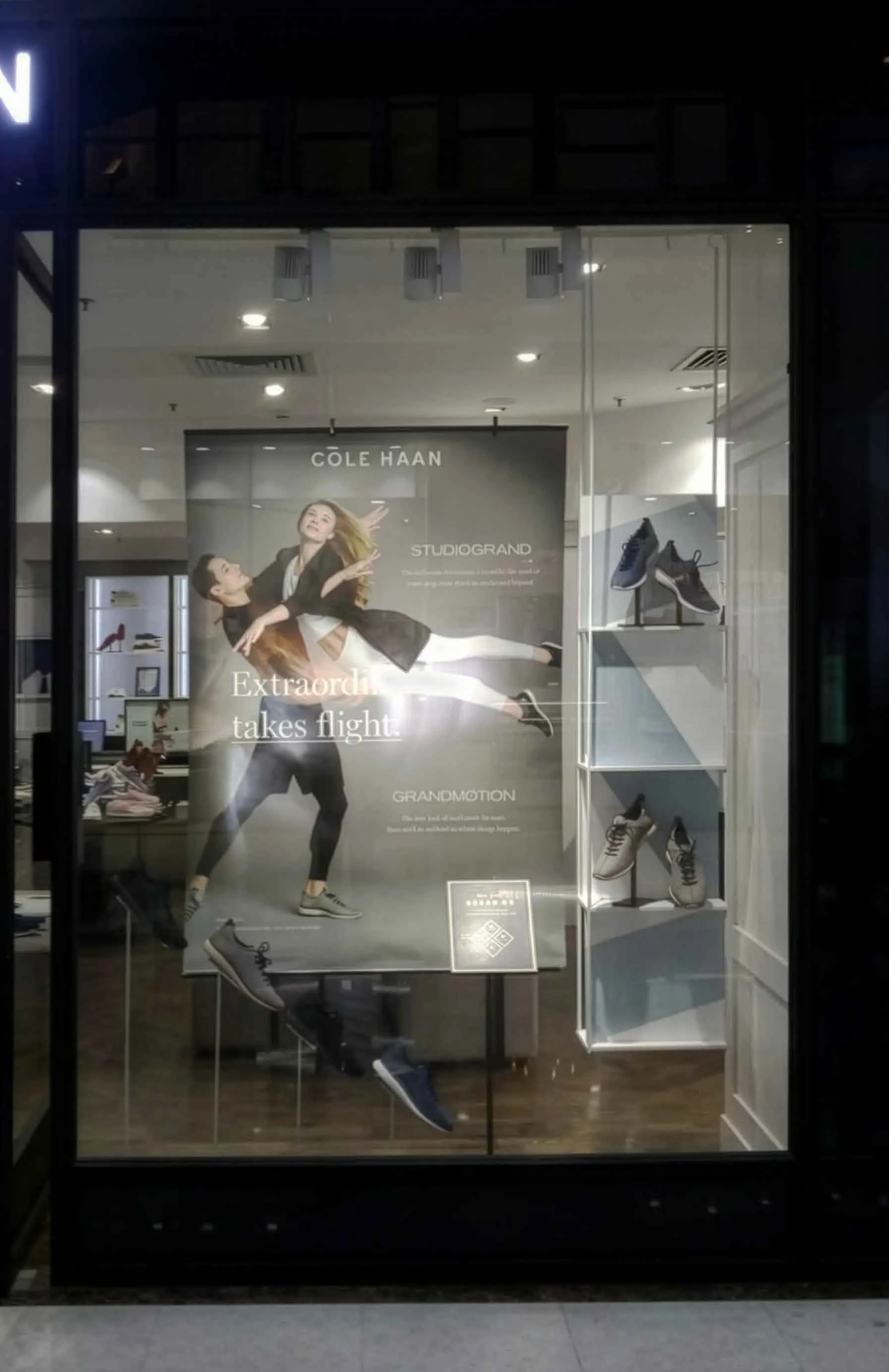 Cole Haan store visual merchandising by Divya Vandal, view 24