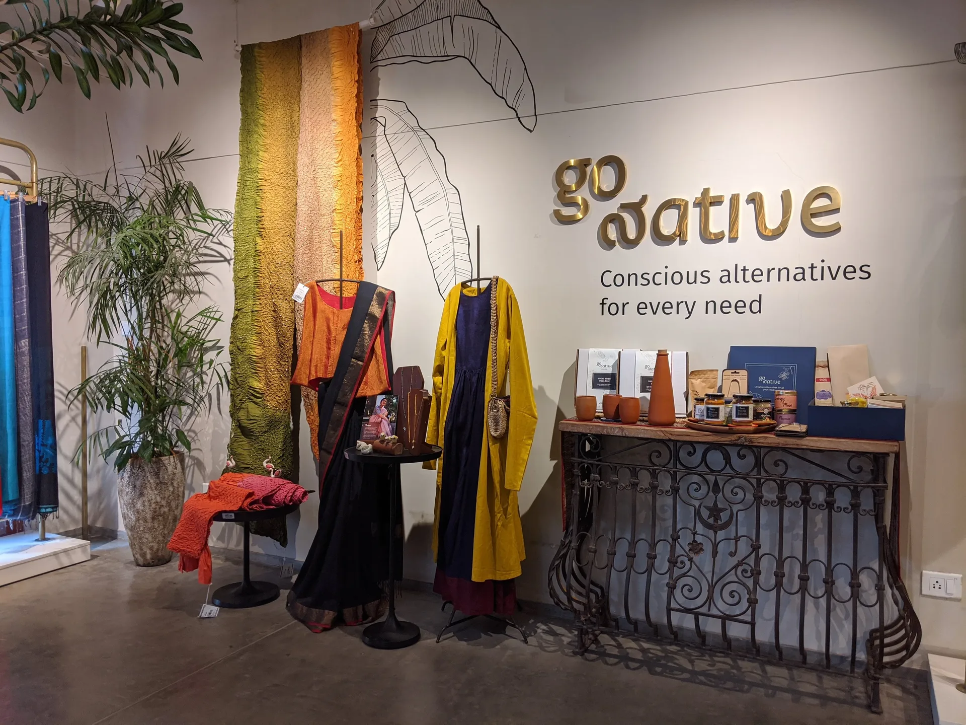 Go Native — merchandise display project by Divya Vandal