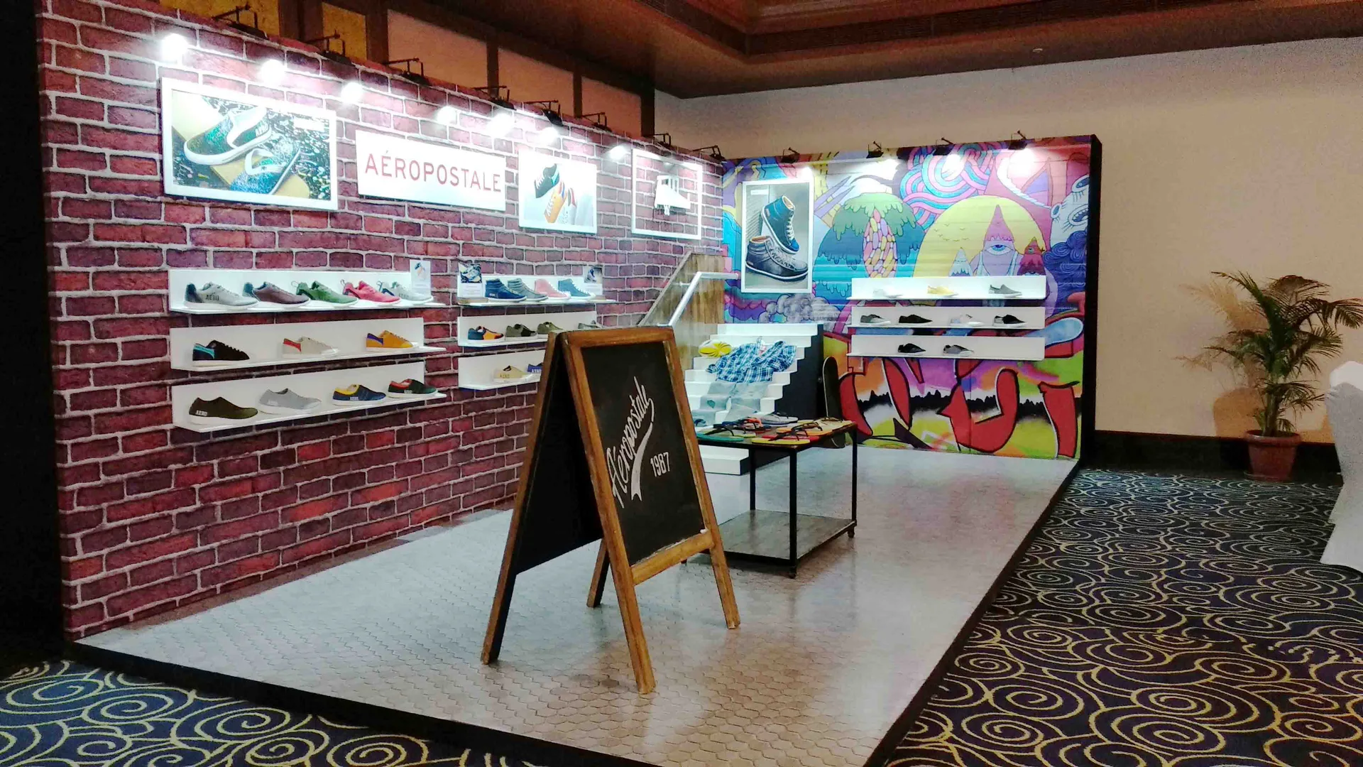 Tradeshow 1 — window display project by Divya Vandal