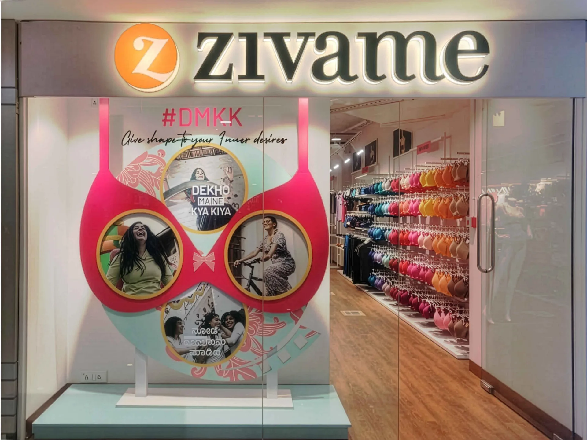 Dekho Maine Kya Kiya campaign window for Zivame