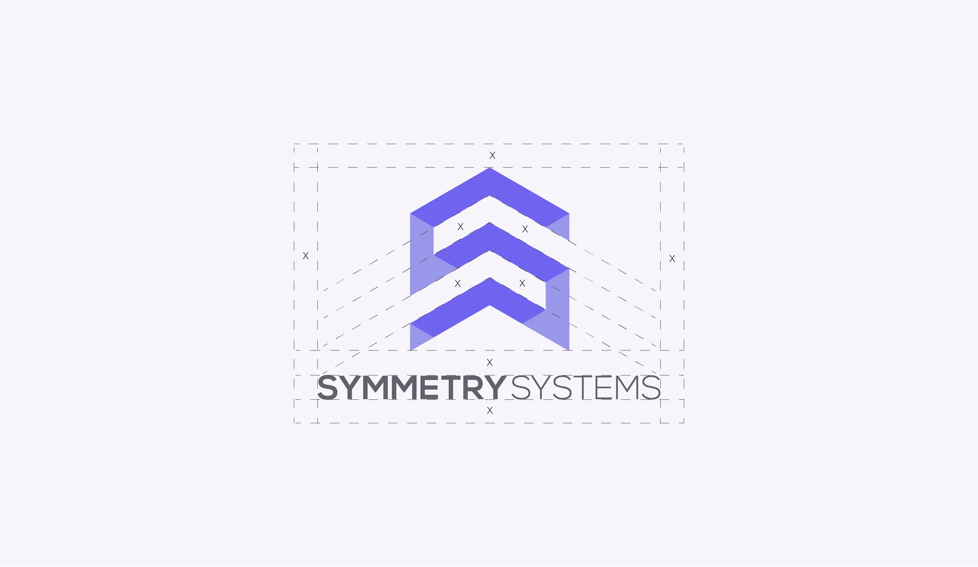 Symmetry Systems logo on light