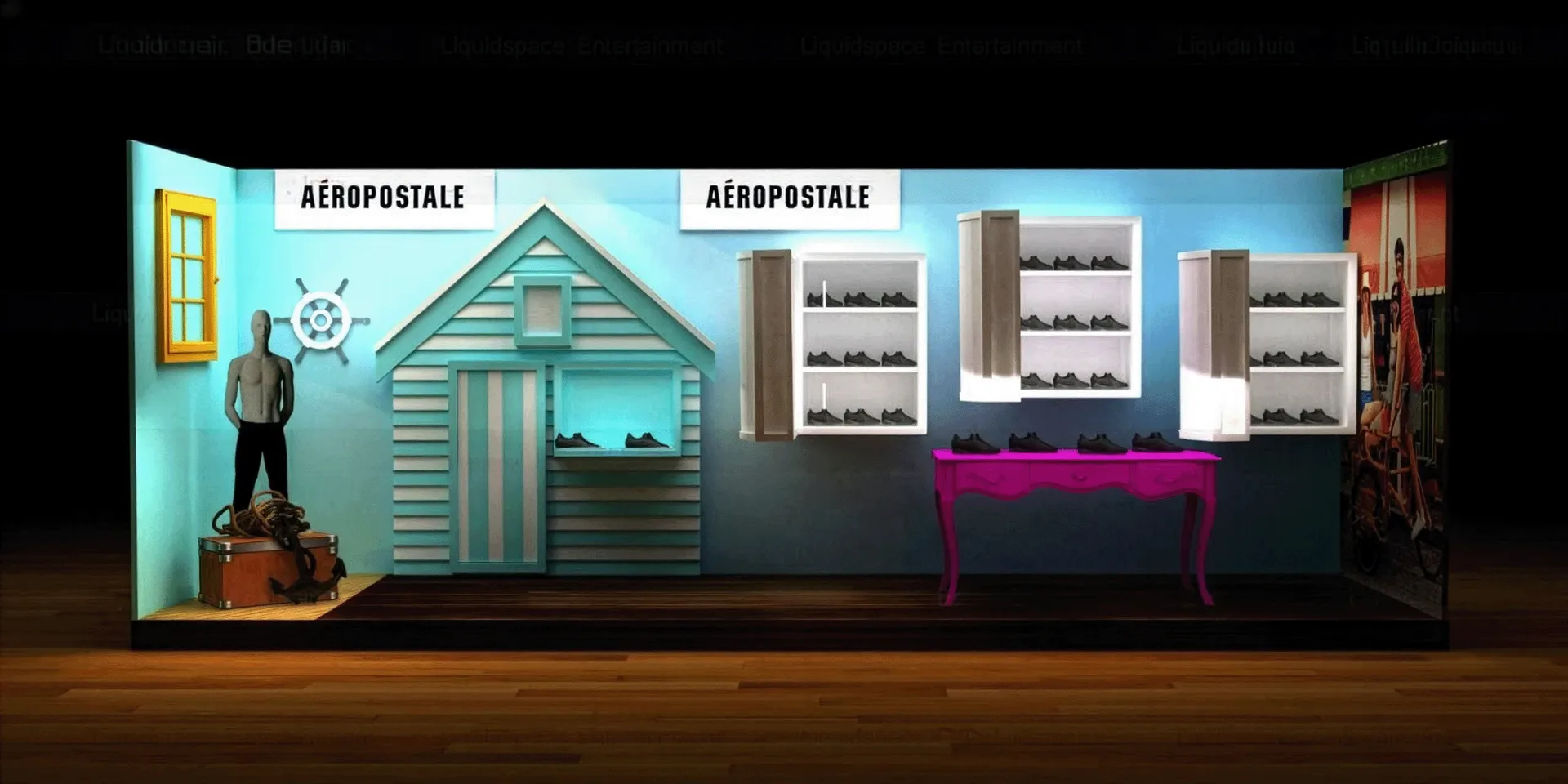 Trade Show 02 spatial experience design by Divya Vandal, view 2