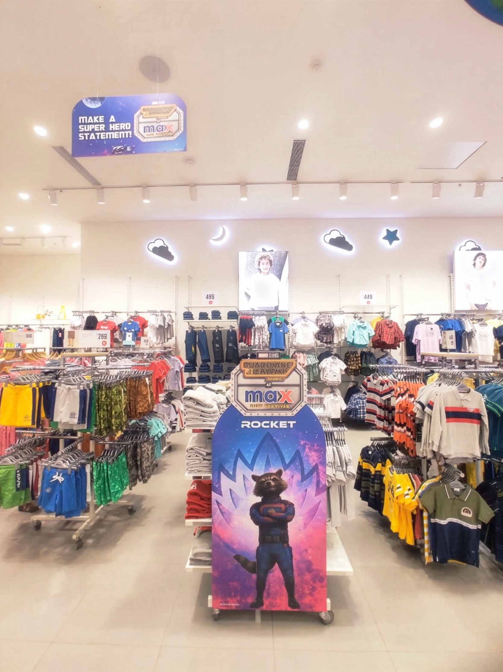 Guardians of the Galaxy Vol. 3 kids collection window display for Max, view 7