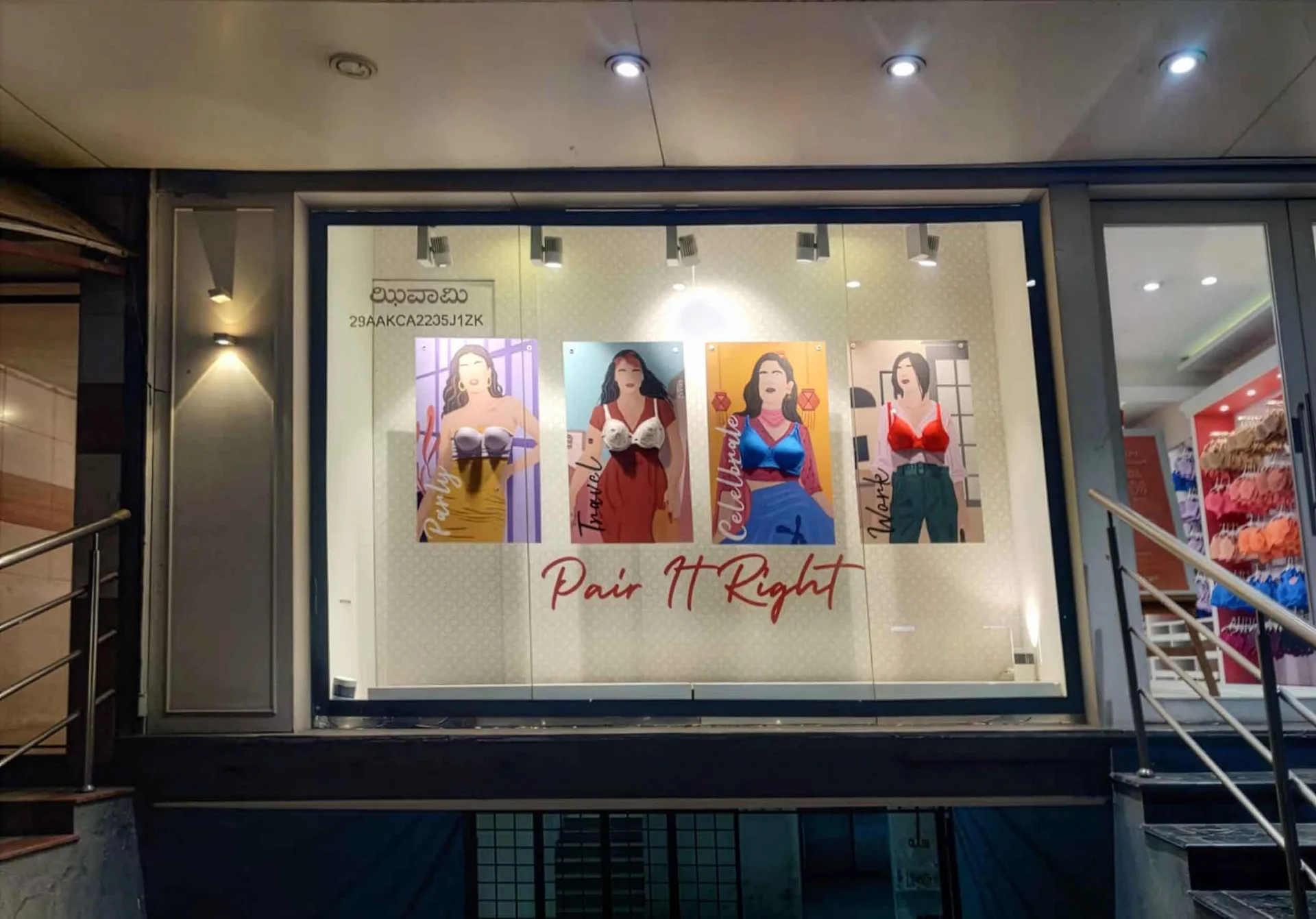 Pair It Right omni-channel campaign window for Zivame, view 3